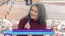 VIDEO Aura Călărașu, actrița care joacă rolul mamei nevăzătoare a lui Vlad