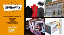 GIVEAWAY SĂPTĂMÂNAL. Răspunde la întrebare și poți câștiga premii de peste 6.000 lei