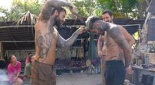 Faimoșii, schimbare de look cu maceta, la Survivor All Stars! ”În dimineața asta, băieții s-au ciuruit în cap... arată ciopârțiți”