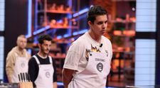 Giacomo Rotman a gătit „Creveți în sos de unt” și a primit un „DA” hotărât din partea lui Chef Radu Dumitrescu