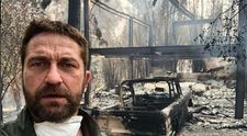 Gerard Butler e devastat. Casa sa din Malibu a ars din temelii