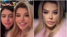 Loredana a avut-o parteneră pe fiica ei la nunta lui Smiley. Cum s-au filmat cele două la masă