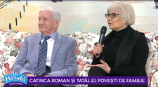 VIDEO Catinca Roman și tatăl ei, povești de familie