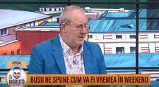 Busu dezvăluie cum va fi vremea weekend-ul acesta: 