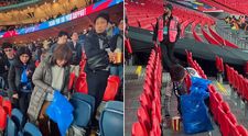 Fanii japonezi, lăudați pentru gestul ”elegant și plin de respect” după victoria contra Angliei, de pe stadionul Wembley