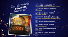 Programul TV  de pe 1 Decembrie 2023. Ce poți vedea la PRO TV de Ziua Națională a României