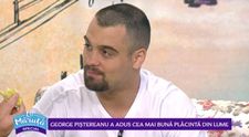 VIDEO George Piștereanu ne dezvăluie o rețetă delicioasă