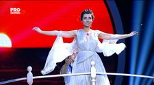 Lili Sandu si Iulian Turcanu au adus atmosfera din Titanic la Uite cine danseaza!