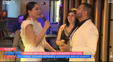 Imagini din culisele cununiei civile dintre Florin Pastramă și Brigitte