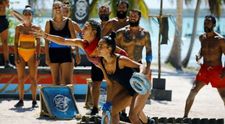 Survivor 2023: Ștefania și Lucianna se împing la proba de aruncat inele. Cine reușește să aducă punctul
