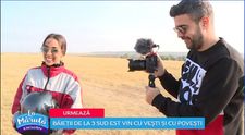 VIDEO Speak și Ștefania, între frică și curaj la parapantă