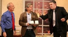 Dan Bittman s-a intalnit cu Gigi Becali la “Serviciul Roman de Comedie”