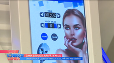 VIDEO Dana Săvuică ne dezvăluie un nou tratament facial de lifting