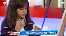Picteaza de la varsta de 3 ani. O fetita din Romania uimeste pe toata lumea cu talentul ei