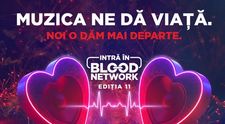 Începe campania Blood Network! Salvează o viață, donează sânge și mergi gratuit la Untold X