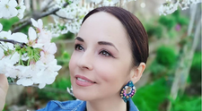 Imagine rară cu Violeta, fiica Andreei Marin. Fetița a moștenit trăsăturile frumoase ale mamei sale