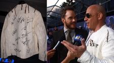 Vin Diesel isi vinde jacheta cu autografe celebre pentru a ajuta copiii bolnavi. Vezi cat cere pe ea