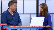 VIDEO Pavel Bartoș răspunde întrebărilor de pe Google