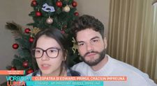 Cleopatra Stratan și Edward Santa, primul Crăciun împreună