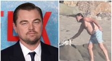 Leonardo DiCaprio, mai “durduliu” ca niciodată. Cum l-au surprins paparazzi la plajă