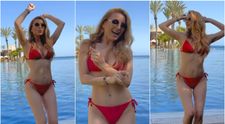 Elena Gheorghe, dans în bikini lângă piscină, în Insulele Canare. Fanii, în delir: “Frumoasă, superbă, seducătoare!”