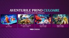 În februarie, în fiecare vineri, la PRO CINEMA, ai parte de aventură şi culoare în cele mai tari filme de animaţie