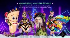 Vrei să te întâlnești cu măștile finaliste de la Masked Singer România? Vino pe 5 decembrie în Băneasa Shopping City