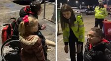 Întâmplare șocantă! Mașina unei femei în scaun cu rotile, ridicată pentru că era pe locul persoanelor cu handicap
