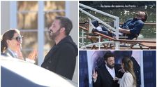 Cu J Lo pare mereu plictisit și supărat, cu fosta soție râde cu gura până la urechi. Cum a fost surprins Ben Affleck