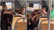 Scandal monstru în transportul public! Controlorii, luați la bătaie de călătorii fără bilet: „Copiii plângeau, erau în stare de șoc” VIDEO