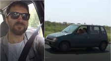 Andrei Aradits conduce un Tico: ”Ești ultima mașina pe lanțul trofic”