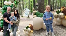 Petrecere de pomină pentru Liam! Fiul lui Laurențiu Reghecampf și al Corinei Caciuc a împlinit doi ani: „Copilul acesta este rupt dintr-o poveste”