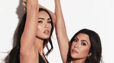 Megan Fox și Kourtney Kardashian au pozat topless pentru Skims, brandul lui Kim Kardashian