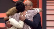 Reacția lui Marco Genna când părinții lui intră în platoul MasterChef
