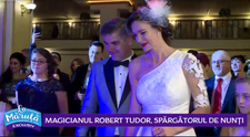 VIDEO Magicianul Robert Tudor, spărgătorul de nunți. Ce a făcut la nunta Roxanei Ciuhulescu?