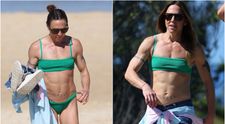 Sporty Spice, mai… “sporty” ca niciodată, la 51 de ani! Fosta membră a trupei Spice Girls, siluetă de culturistă la plajă