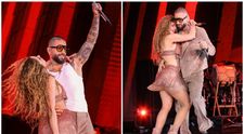 Un întreg stadion a fost în extaz! Shakira, surpriză uriașă pentru fani: Maluma a urcat pe scenă alături de artistă la concertul din Medellin, Columbia: „De asta Pique era gelos pe el!”