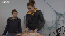 Gospodar fără pereche 2020: Tudor le-a pus pe fete să curețe pește, însă doar una dintre ele a primit laudele gospodarului