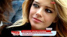 Alexandra Dinu, despre cel mai important barbat din viata ei. Cine este el si ce a declarat frumoasa blonda si despre fostul iubit