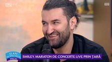 VIDEO Smiley, maraton de concerte live
