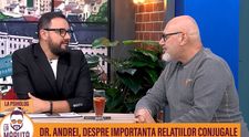 Doctorul Cristian Andrei, despre importanța relațiilor conjugale, dar și despre faptul că Edy Mexicanu s-a filmat când spăla vasele