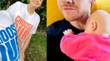 Vestea momentului în showbiz! Soția celebrului actor a născut. Prima imagine cu bebelușul