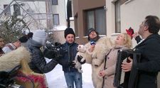 Mos Maruta a plecat cu colindul intarziat acasa la Clejani