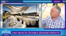 VIDEO Chef Salvo, nominalizat pentru cel mai bun bucătar din 2019