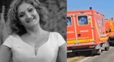 Gabriela a murit după a fost lovită violent de o mașină care circula pe contrasens! Soțul ei, unul dintre pompierii chemați la fața locului, a leșinat când a văzut că victima moartă este chiar ea