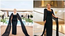 Andreea Esca, apariție spectaculoasă la Cannes 2026. Prezentatoarea a vorbit cu Sebastian Stan și Cristian Mungiu