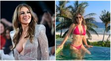 La 60 de ani, Elizabeth Hurley dezvăluie trucul ei pentru fotografii perfecte în costum de baie: „O să-mi mulțumiți mai târziu”