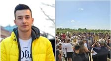 Imagini dureroase de la înmormântarea lui Cristian Molnar, tânărul luat de viitură în Italia! Apropiații au făcut declarații sfâșietoare: „Vreau adevăr și dreptate”
