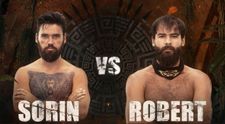 Survivor All Stars, 1 mai 2024. Sorin Pușcașu câștigă colanul de imunitate după o cursă strânsă cu Robert Moscalu. Foștii războinici sunt în culmea fericirii