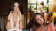 Emily Ratajkowski, pictorial incendiar la ea acasă. Cum a pozat modelul